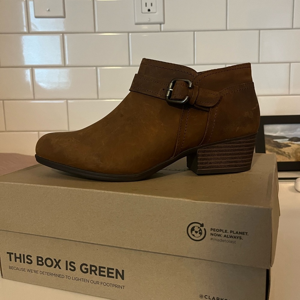 Clarks ankle boots